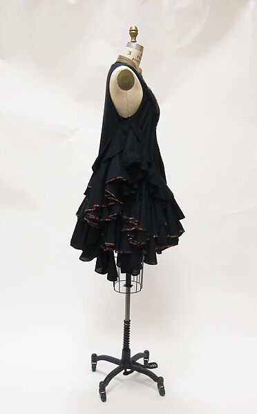 Dress, Preen (British, founded 1996), cotton, wool, synthetic, silk, plastic, British