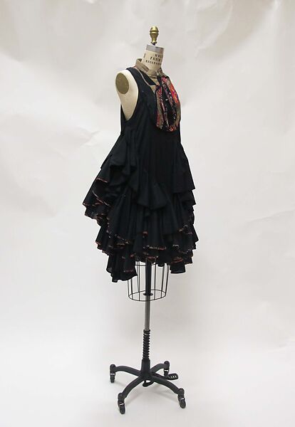 Dress, Preen (British, founded 1996), cotton, wool, synthetic, silk, plastic, British