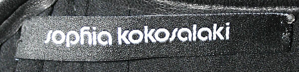 Dress, Sophia Kokosalaki (Greek, Athens 1973–2019), synthetic, leather, cotton, British