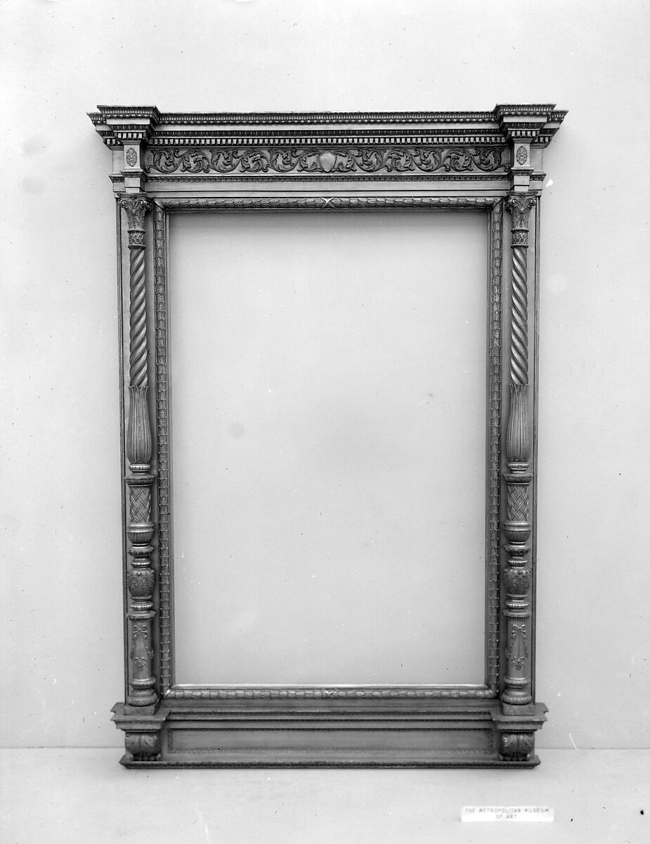 Frame, Stanford White (American, New York 1853–1906 New York), Wood, gilt, American 