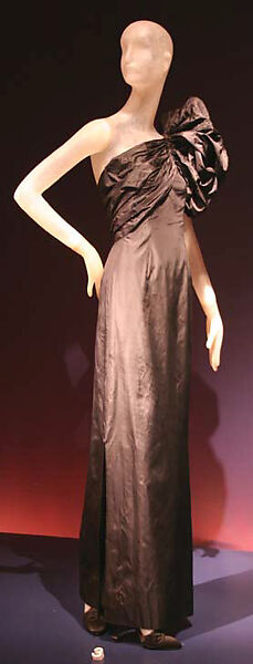 Dress, Madame Grès (Germaine Émilie Krebs) (French, Paris 1903–1993 Var region), silk, French 