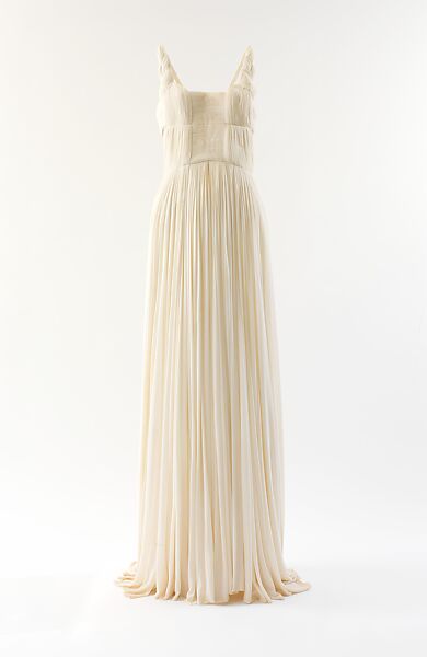 Dress, Madame Grès (Germaine Émilie Krebs) (French, Paris 1903–1993 Var region), silk, French 