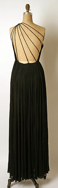 Evening dress, Madame Grès (Germaine Émilie Krebs) (French, Paris 1903–1993 Var region), silk, French