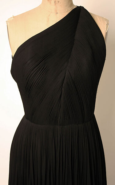 Evening dress, Madame Grès (Germaine Émilie Krebs) (French, Paris 1903–1993 Var region), silk, French