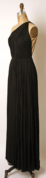 Evening dress, Madame Grès (Germaine Émilie Krebs) (French, Paris 1903–1993 Var region), silk, French