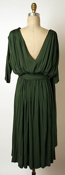 Dress, Madame Grès (Germaine Émilie Krebs) (French, Paris 1903–1993 Var region), silk, French