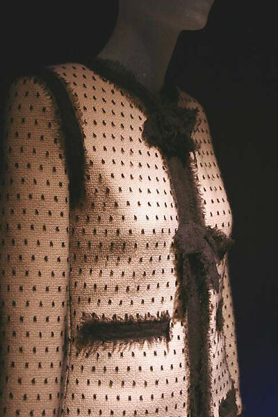 Evening suit, House of Chanel (French, founded 1910), a) wool, silk; b) silk, French