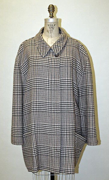 Ensemble, Bill Blass Ltd. (American, founded 1970), a) wool, fur; b,d) wool; c) wool, silk, American