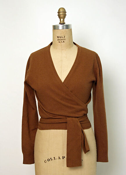 Ensemble, Bill Blass Ltd. (American, founded 1970), a) wool, fur; b,d) wool; c) wool, silk, American