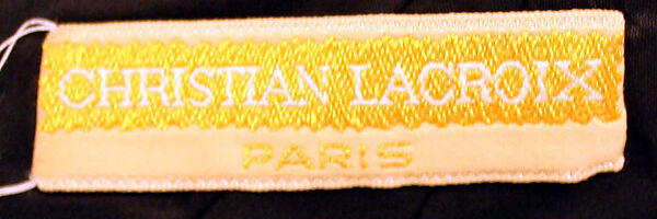 Evening jacket, Christian Lacroix (French, born 1951), silk, French