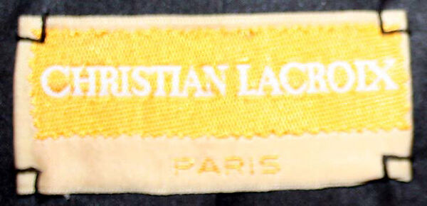 Jacket, Christian Lacroix (French, born 1951), wool, metal, plastic, glass, rhinestone, silk, French