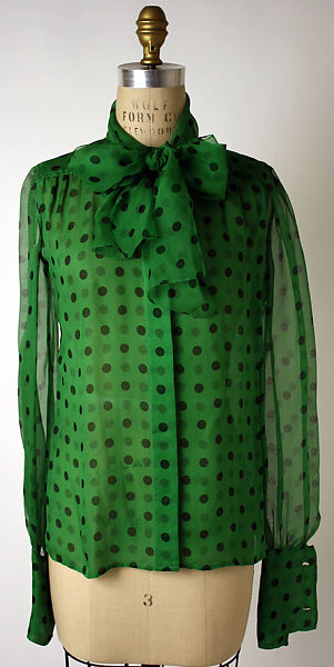 Suit, Yves Saint Laurent (French, founded 1961), a) linen, silk, plastic; b, c) linen; d) silk, French