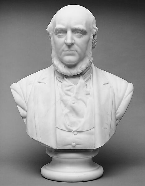 Marshall O. Roberts, Ames Van Wart (American, New York 1841–1927 Paris, France), Marble, American 