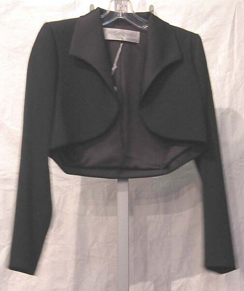 Ensemble, Yves Saint Laurent (French, founded 1961), a,b) wool, silk, French