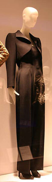 Ensemble, Yves Saint Laurent (French, founded 1961), a,b) wool, silk, French 