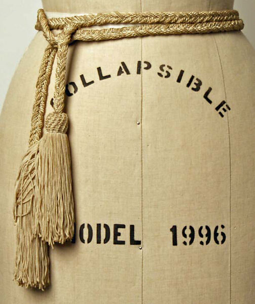 Suit, Yves Saint Laurent (French, founded 1961), a) cotton, metal, silk; b-d) silk, French