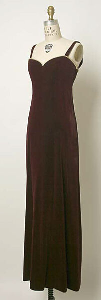 Evening suit, Yves Saint Laurent (French, founded 1961), a) silk, metallic; b) silk, metal, rhinestone, synthetic, plastic, French