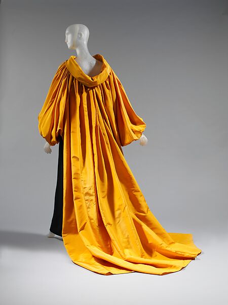 Evening ensemble, Yves Saint Laurent (French, founded 1961), silk, French