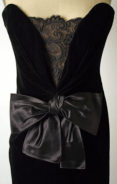 Evening ensemble, Yves Saint Laurent (French, founded 1961), silk, French