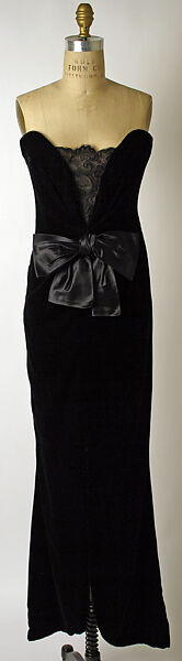 Evening ensemble, Yves Saint Laurent (French, founded 1961), silk, French
