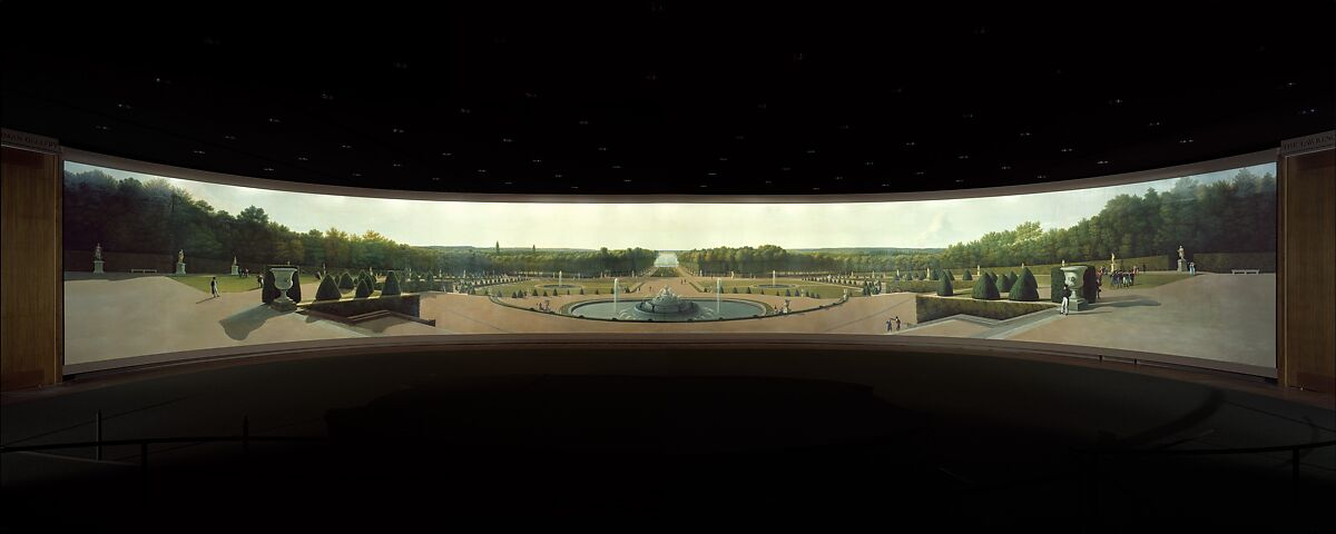 Panoramic View of the Palace and Gardens of Versailles