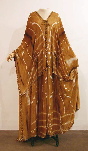 Caftan, Yves Saint Laurent (French, founded 1961), silk, French