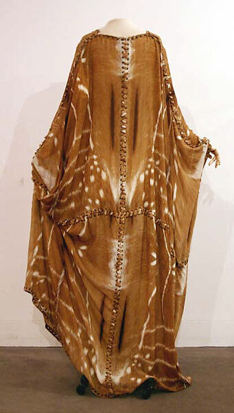 Caftan, Yves Saint Laurent (French, founded 1961), silk, French