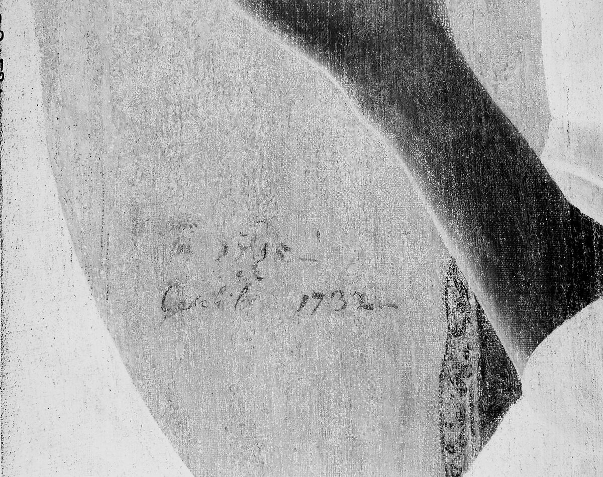 Young Lady with a Rose, Attributed to Pieter Vanderlyn (ca. 1687–1778), Oil on canvas, American