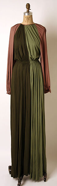 Dress, James Galanos (American, Philadelphia, Pennsylvania, 1924–2016 West Hollywood, California), silk, American 