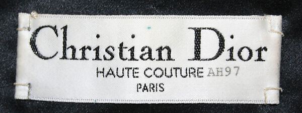 Evening suit, House of Dior (French, founded 1946), (a,b) wool, silk, French