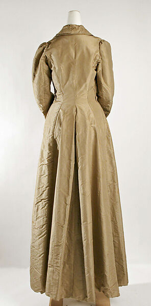 Dressing gown, silk, Japanese