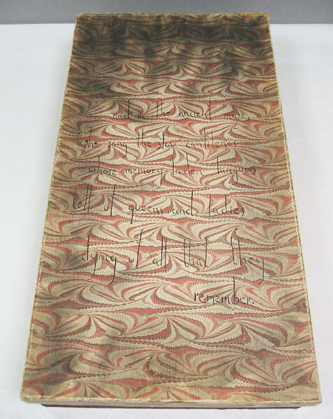 "Memento Mori", Simon Costin (British, born 1963), a) wood, metal, bone, claw, synthetic, jet, crystal, bone, hematite; b) paper, cotton, silk; c) paper, British