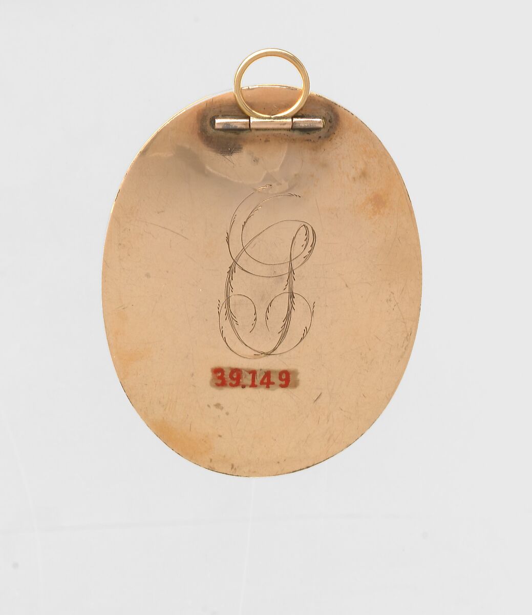 Clarissa Storrs, William Verstille (American, Boston, Massachusetts 1757–1803 Boston, Massachusetts), Watercolor on ivory, American