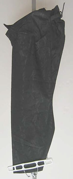 Trousers, Vivienne Westwood (British, 1941–2022), cotton, silk, metal, British