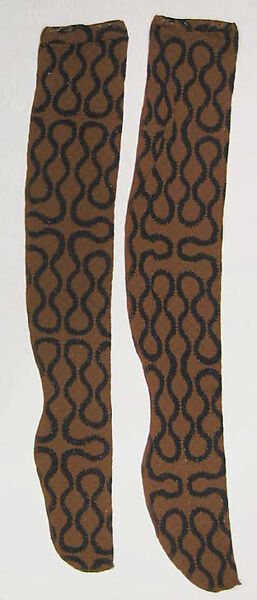 Stockings, Vivienne Westwood (British, 1941–2022), a,b, g, h) wool, elastic; c,d, i, j) synthetic, elastic; e,f) cotton, British