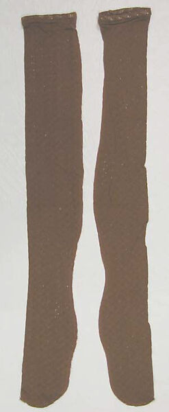 Stockings, Vivienne Westwood (British, 1941–2022), a,b, g, h) wool, elastic; c,d, i, j) synthetic, elastic; e,f) cotton, British