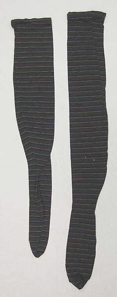 Stockings, Vivienne Westwood (British, 1941–2022), a,b, g, h) wool, elastic; c,d, i, j) synthetic, elastic; e,f) cotton, British