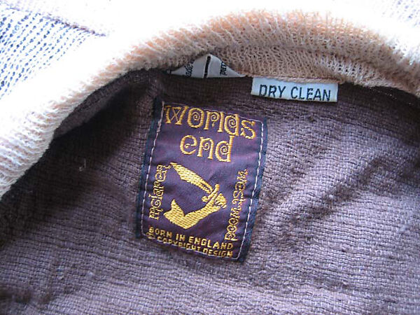 Shirt, Vivienne Westwood (British, 1941–2022), cotton, metal, British