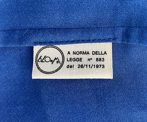 Ensemble, Memphis, a) silk; b,c) leather, rubber, Italian