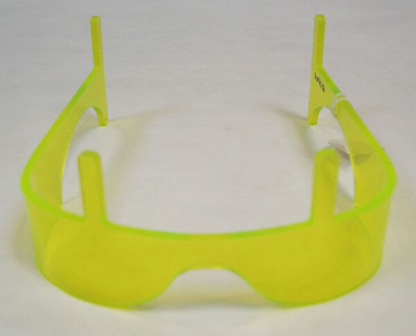 Sunglasses, plastic (polymethyl methacrylate), probably American 