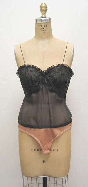 Dress, Yves Saint Laurent (French, founded 1961), a,b) silk, synthetic, French