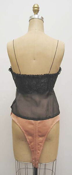 Dress, Yves Saint Laurent (French, founded 1961), a,b) silk, synthetic, French