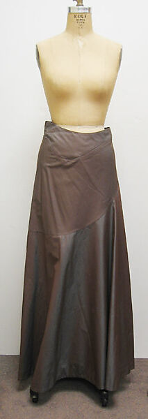 Ensemble, Vivienne Westwood (British, founded 1971), a) silk/cotton, plastic, silk; b) silk/cotton; c) silk/cotton, plastic; d) rayon; e) silk/cotton, velcro, British