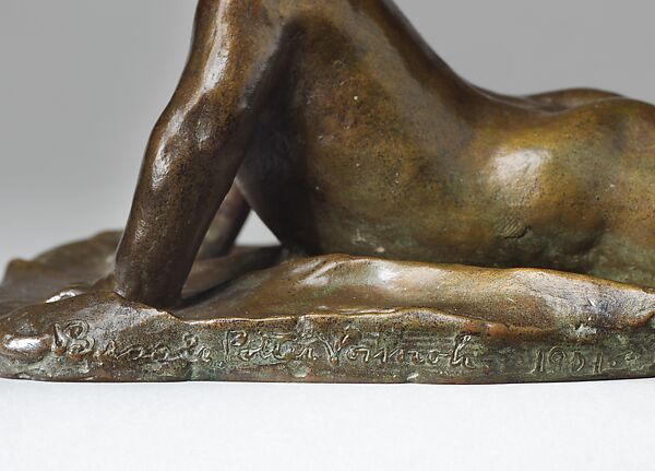 His First Journey, Bessie Potter Vonnoh (American, St. Louis, Missouri 1872–1955 New York), Bronze, American