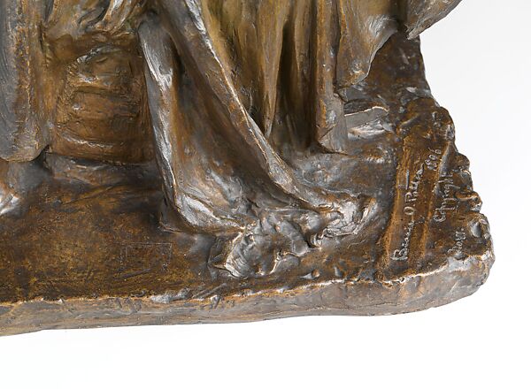 A Young Mother, Bessie Potter Vonnoh (American, St. Louis, Missouri 1872–1955 New York), Bronze, American