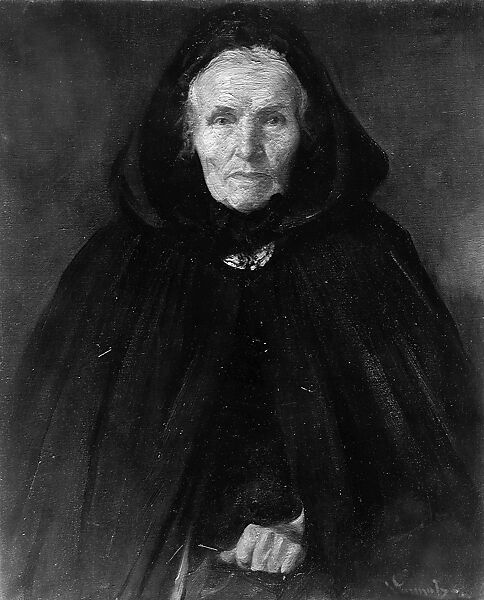 La Mere Adele (Cordon Bleu), Robert W. Vonnoh (American, Hartford, Connecticut 1858–1933 Nice), Oil on canvas, American 