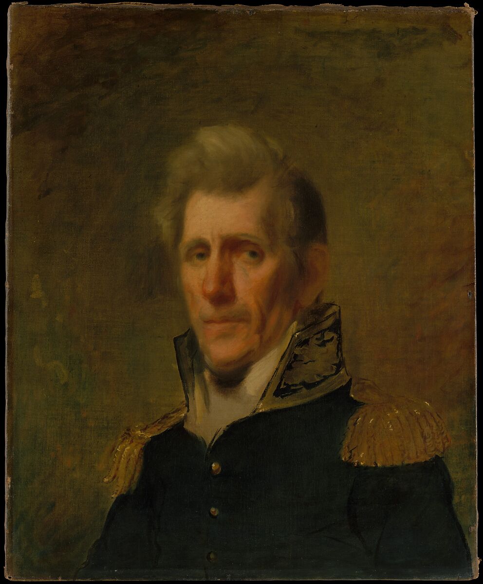 General Andrew Jackson, Samuel Lovett Waldo (1783–1861), Oil on canvas, American 