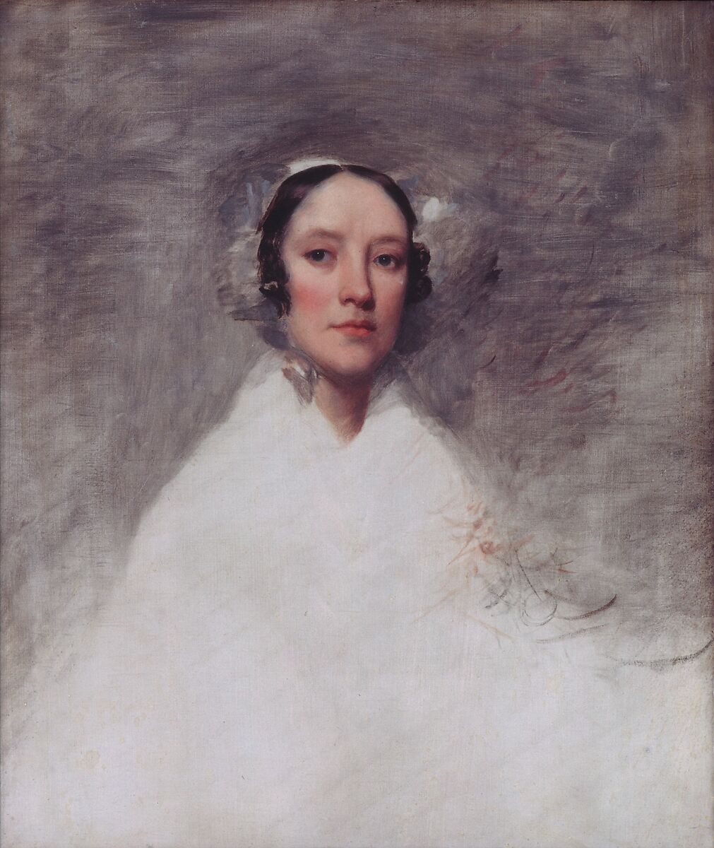 Mrs. Samuel L. Waldo, Samuel Lovett Waldo (1783–1861), Oil on wood, American 