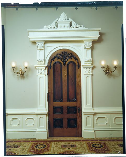 Architectural Elements, Augustus Truesdell (American, 1810–1872), Wood, American