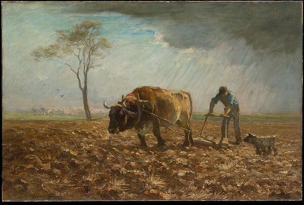 The Harrower, Horatio Walker (1858–1938), Oil on canvas, American 
